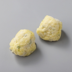(衣付き)たらとチーズのおつまみ天(スモークチーズ入り) たらのすり身にチーズを加えた、一口サイズの​天ぷらです​。スモークチーズを新たに加えて、香り豊かに​仕上げました​。衣付き商品なので、揚げるだけの簡単調理です​。