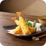 手づくり花咲えび天ぷら