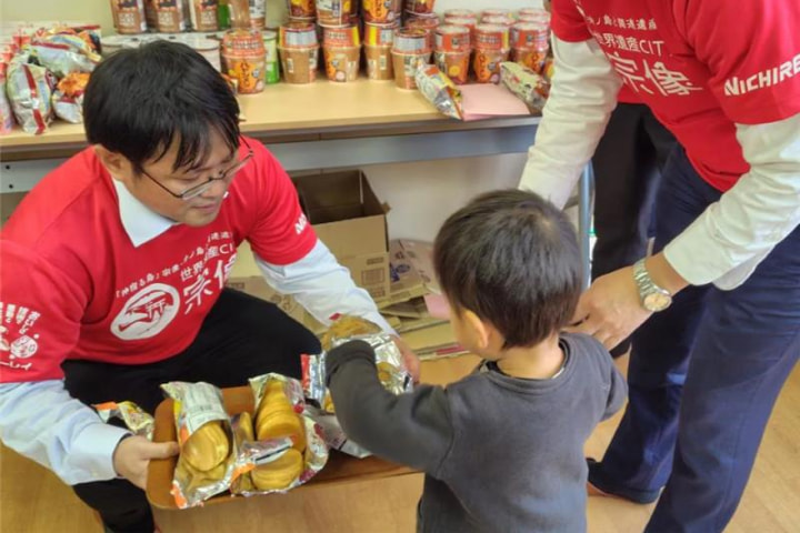 フードバンクの風景