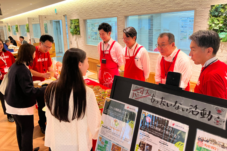 キユーピータマゴ実施風景