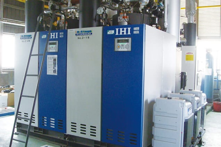 廃熱回収装置の写真