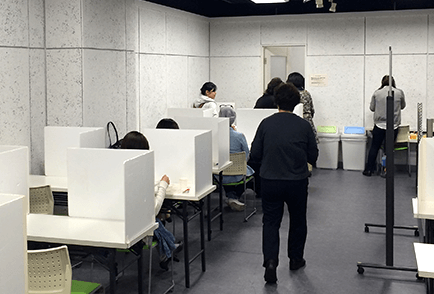 調査時会場風景