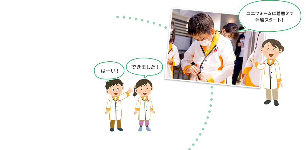 STEP1 まずは着替え