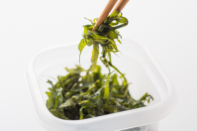 冷凍された千切り大葉