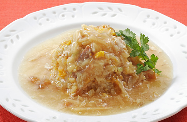 ふかひれスープ炒飯のイメージ