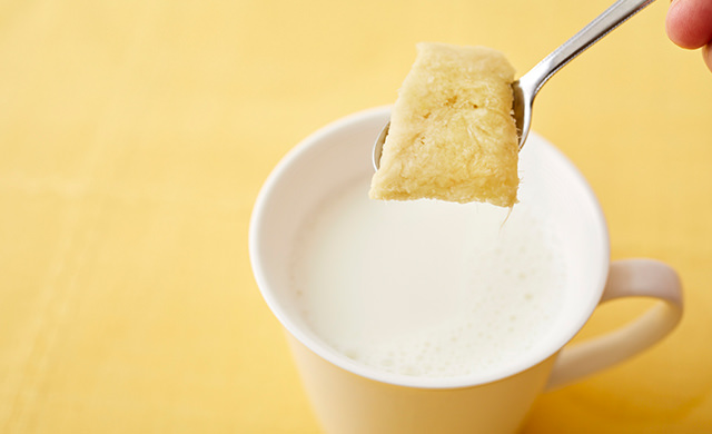 生姜入りホットミルクの写真