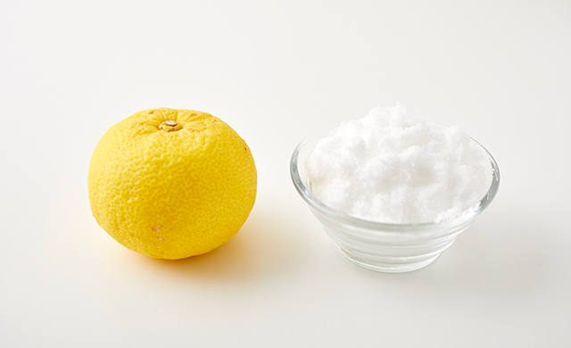 ゆずと砂糖の写真