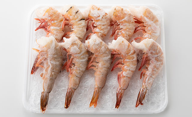 冷凍えびの写真