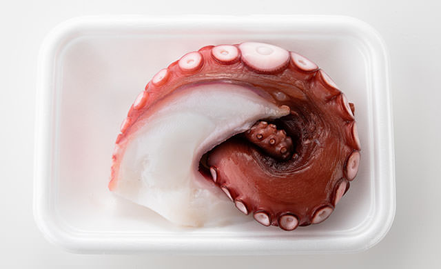 ボイルたこの写真