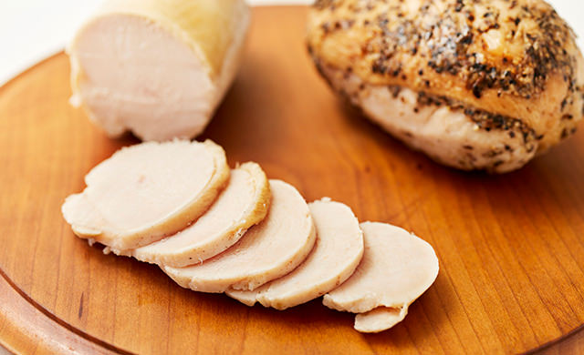 鶏ハム出来上がり全体図