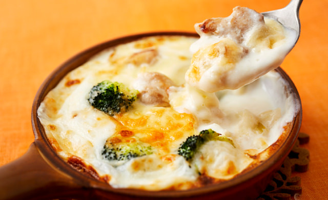 餅グラタンの写真