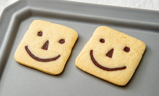 顔クッキー単体出来上がり