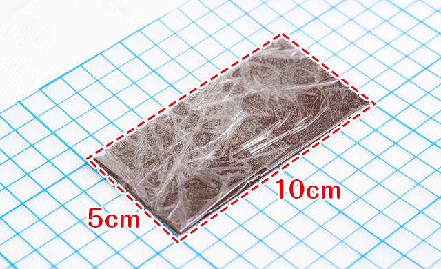 口のシート出来上がり