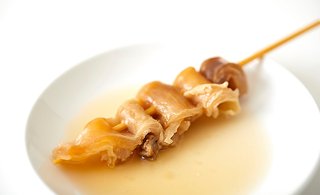 冷凍後の牛すじの写真