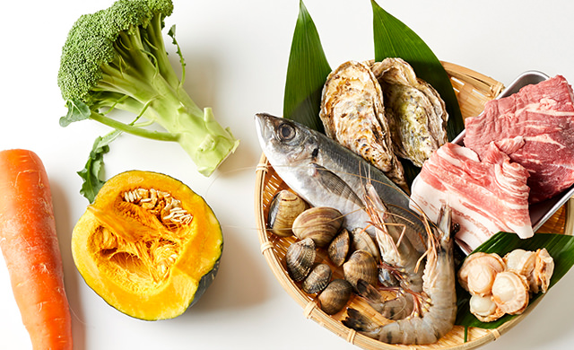 デトックススープに使いたい食材のイメージ