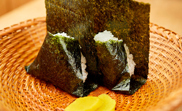 おにぎりのできあがり写真