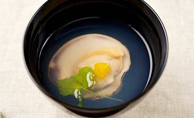 ホンビノス貝の潮汁