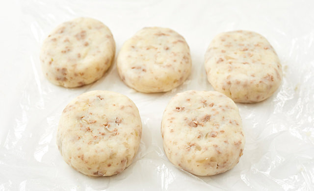 タネを冷ます写真