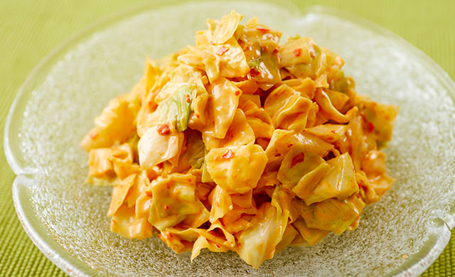 ピリ辛コールスローの写真