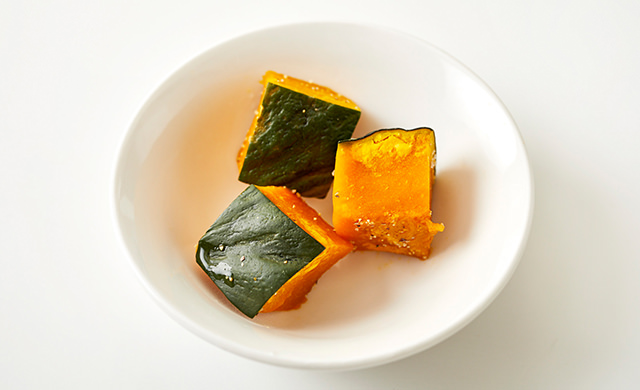 レンチンかぼちゃの写真