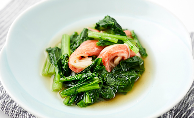 煮浸し出来上がり