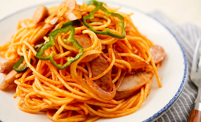 ナポリタンの出来上がり写真