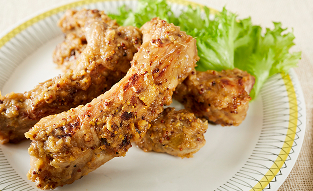 ハニーマスタード味のできあがり写真