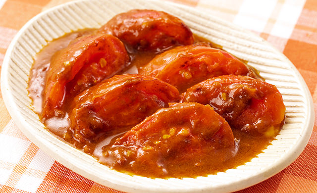 トマトのカレー和えの写真