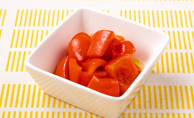 パプリカマリネの写真