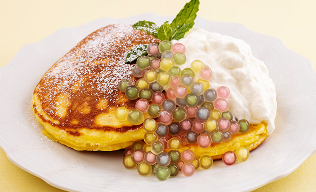 パンケーキのせの写真