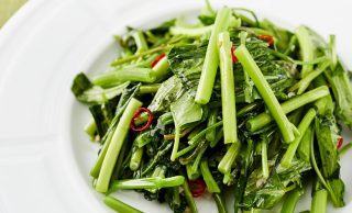 空芯菜の中華炒め