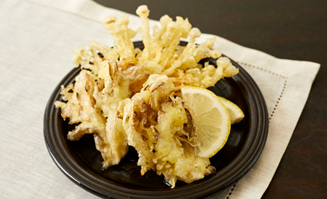 きのこの天ぷらの写真