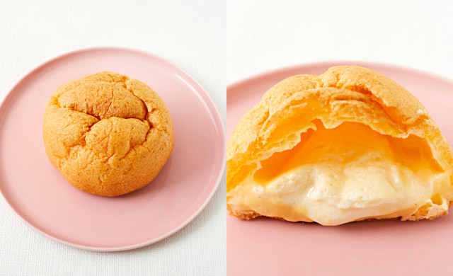 解凍したシュークリームの写真