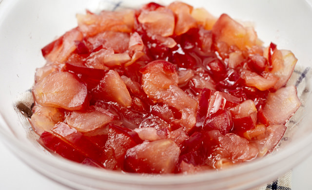 ラップを外した写真