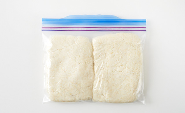 おからの冷凍方法の写真