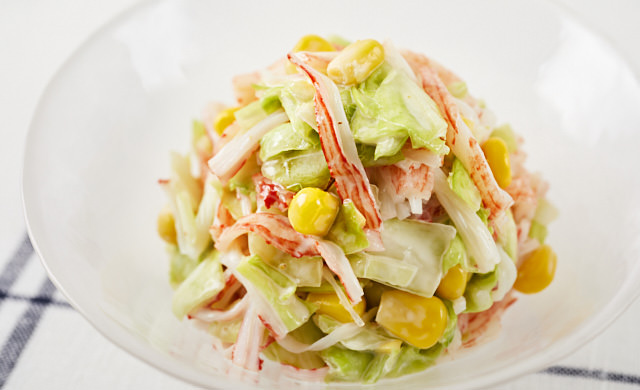 カニカマサラダ写真