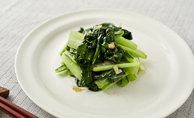 ターサイの炒め物の写真