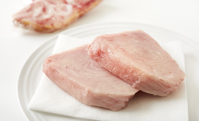 モウカザメの切り身の写真