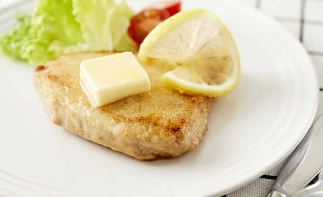 モウカザメのムニエルの写真