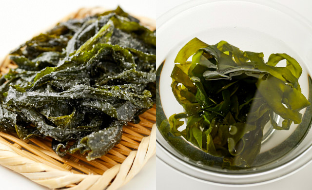 塩蔵わかめの写真