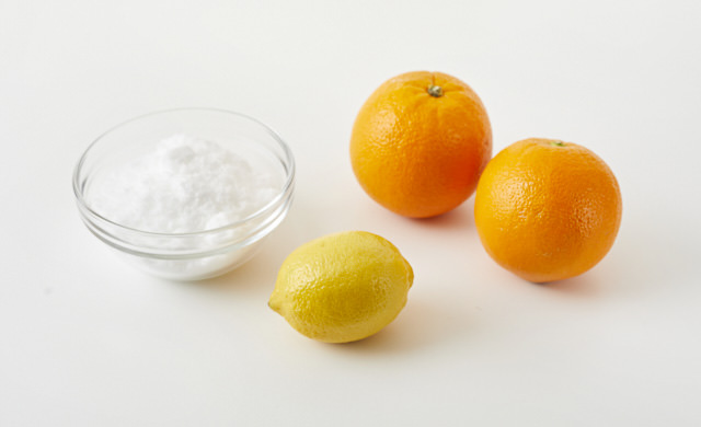 マーマレードの材料の写真