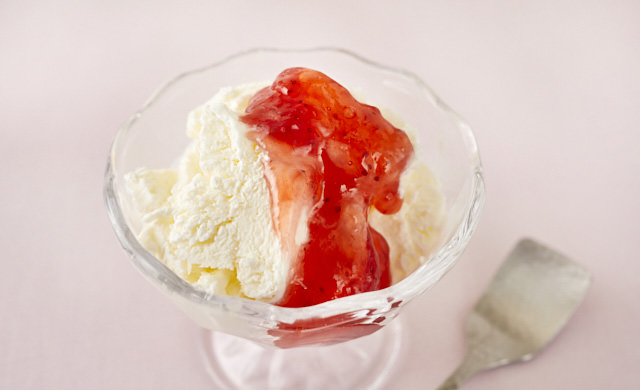 フローズンヨーグルトの写真