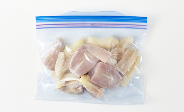 スティック状冷凍新生姜の写真