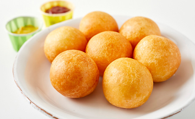 チーズボールの完成写真