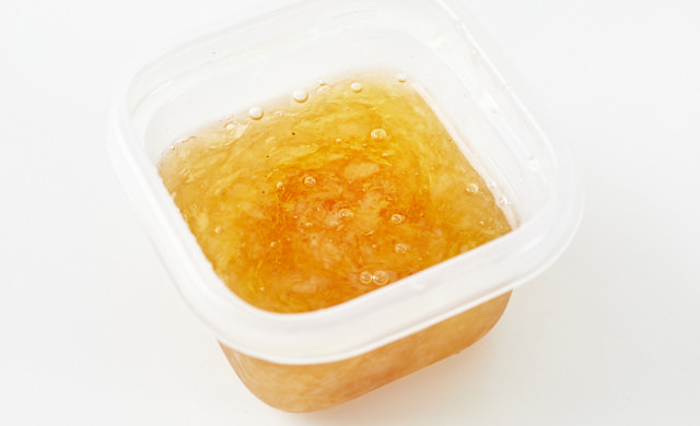 コーラシロップを冷凍した写真