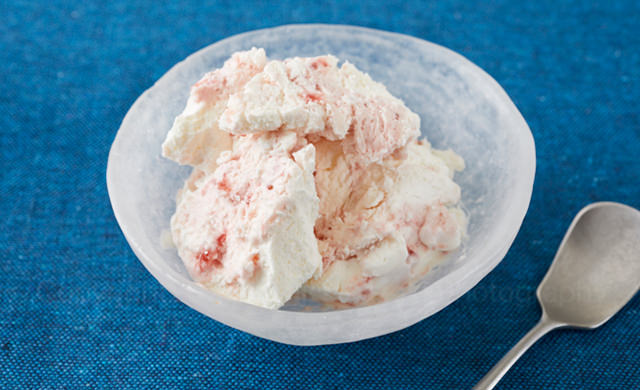 「いちごジャムアイス」の写真