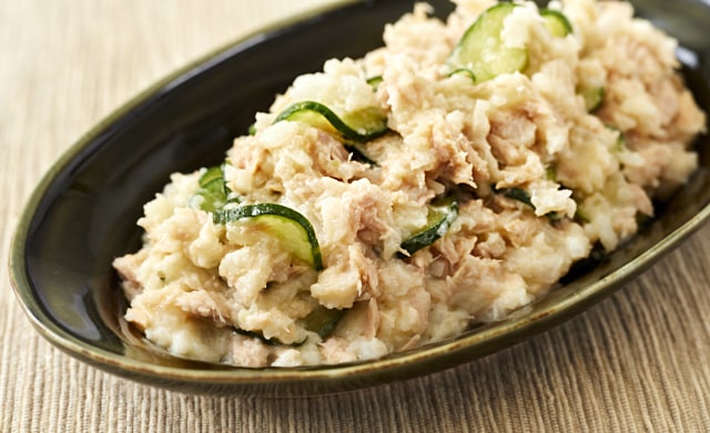 長芋ポテトサラダ風の写真