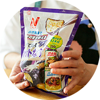 冷凍揚げなすのパッケージ写真