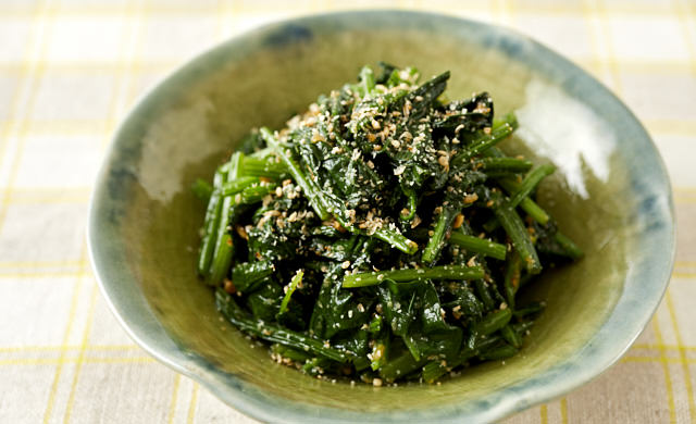 ほうれん草のナムルの写真
