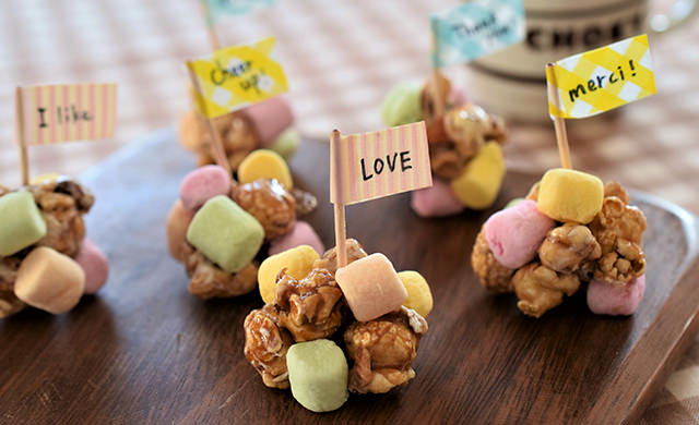 マシュマロポップコーンの写真